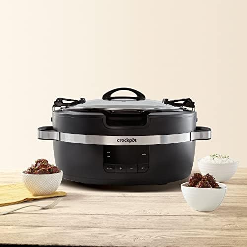 Thermoshield 6 Quart Slow Cooker with Carry Handles - Curated Catalog I4