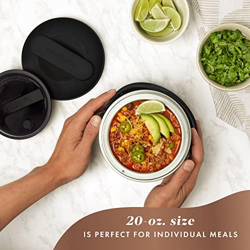 Electric Lunch Box Food Warmer 20oz – Black - Curated Catalog Q0