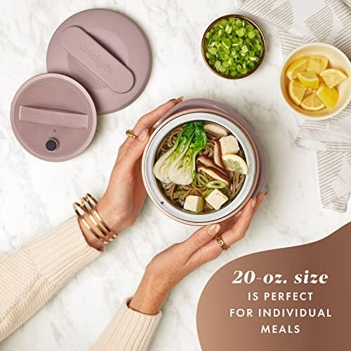 Electric Lunch Box Food Warmer 20oz – Blush Pink - Curated Catalog J5