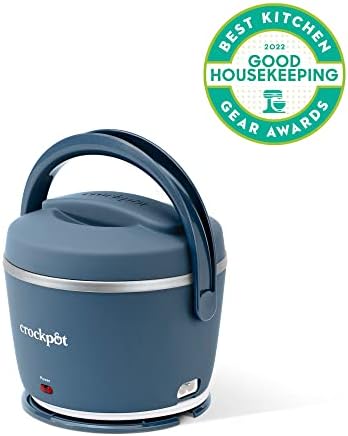 Electric Lunch Box Food Warmer 20oz – Faded Blue - Curated Catalog K5