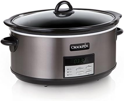 8 Quart Programmable Slow Cooker with Auto Warm - Curated Catalog N4