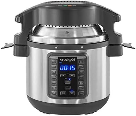 Express Crisp 8 Quart 10-in-1 Pressure Cooker - Curated Catalog I9