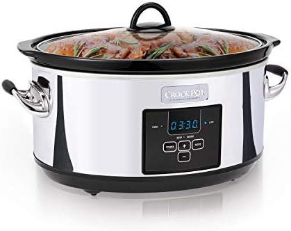 7 Quart Programmable Slow Cooker – Polished Platinum - Curated Catalog K6