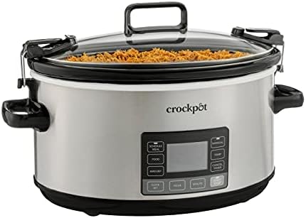 7 Quart Portable Programmable Slow Cooker with Timer - Curated Catalog O4