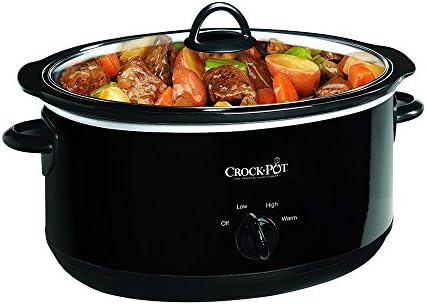 8 Quart Manual Slow Cooker – Black - Curated Catalog V2
