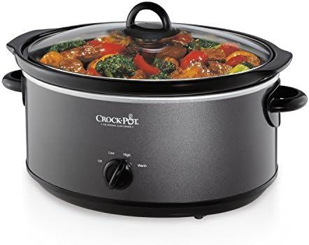7 Quart Slow Cooker – Charcoal - Curated Catalog U0