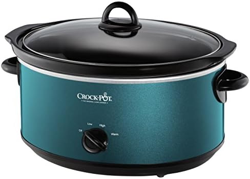 7 Quart Manual Slow Cooker – Turquoise - Curated Catalog W5