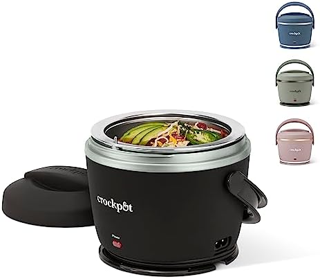 Electric Lunch Box Food Warmer 20oz – Black - Curated Catalog Q0