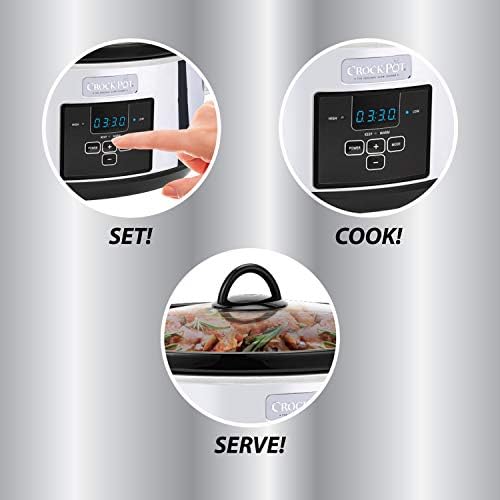 7 Quart Programmable Slow Cooker – Polished Platinum - Curated Catalog K6