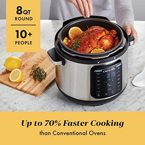 8 Quart Express Crock Multi-Use Pressure Cooker - Curated Catalog B9