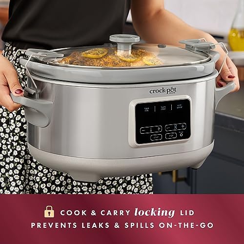 7 Quart Programmable Cook & Carry Slow Cooker - Curated Catalog R2