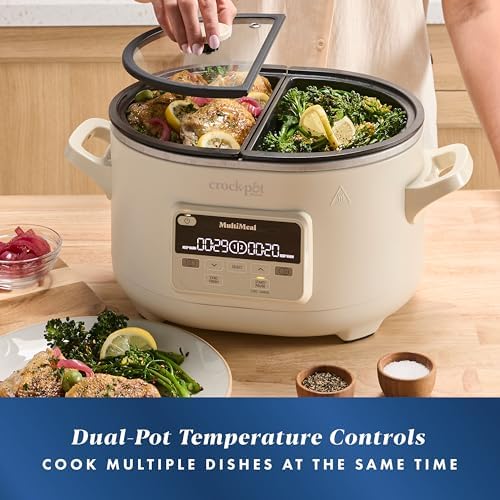 MultiMeal Multicooker with Programmable Slow Cooker - Curated Catalog Y1
