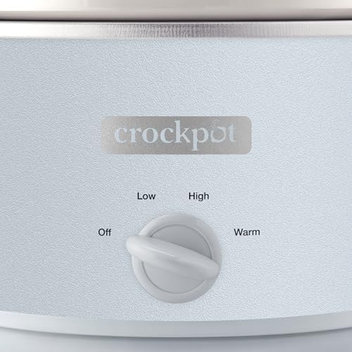 4.5 Quart Manual Slow Cooker – Macaroon Blue - Curated Catalog H8