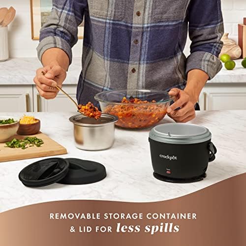 Electric Lunch Box Food Warmer 20oz – Black - Curated Catalog Q0