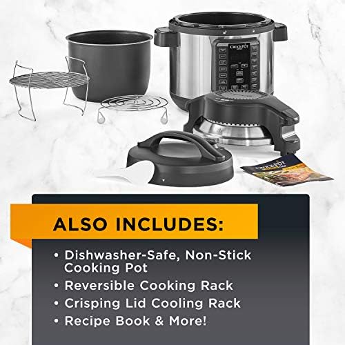 Express Crisp 8 Quart 10-in-1 Pressure Cooker - Curated Catalog I9