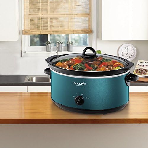 7 Quart Manual Slow Cooker – Turquoise - Curated Catalog N5