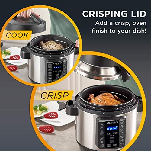 Express Crisp 8 Quart 10-in-1 Pressure Cooker - Curated Catalog I9
