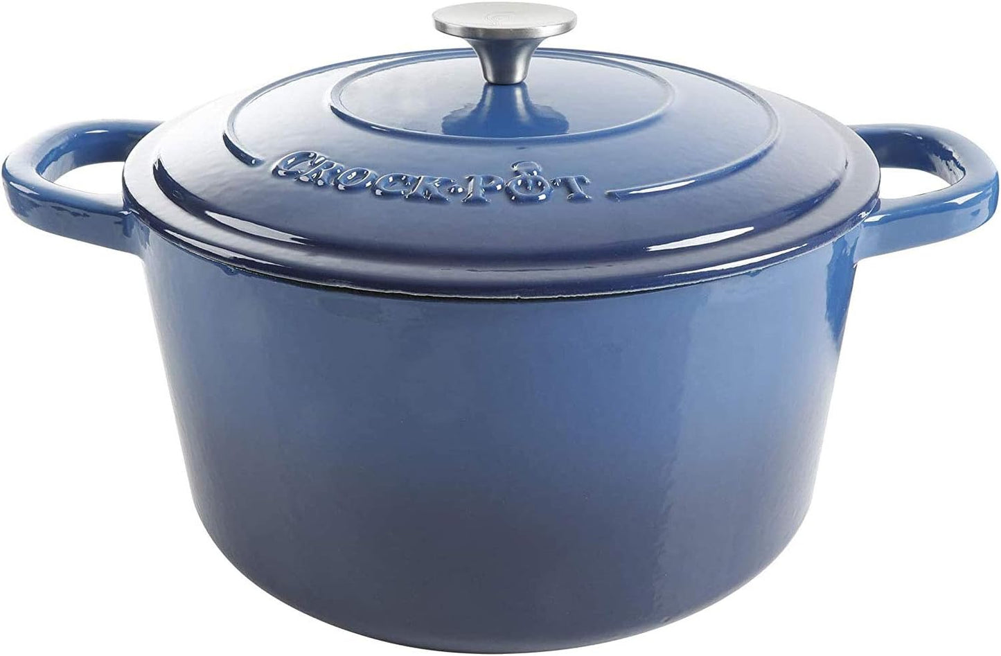 3 Quart Enameled Cast Iron Dutch Oven – Aqua - Curated Catalog G2