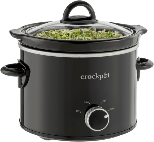 2 Quart Mini Slow Cooker – Classic Compact Cooker - Curated Catalog B0