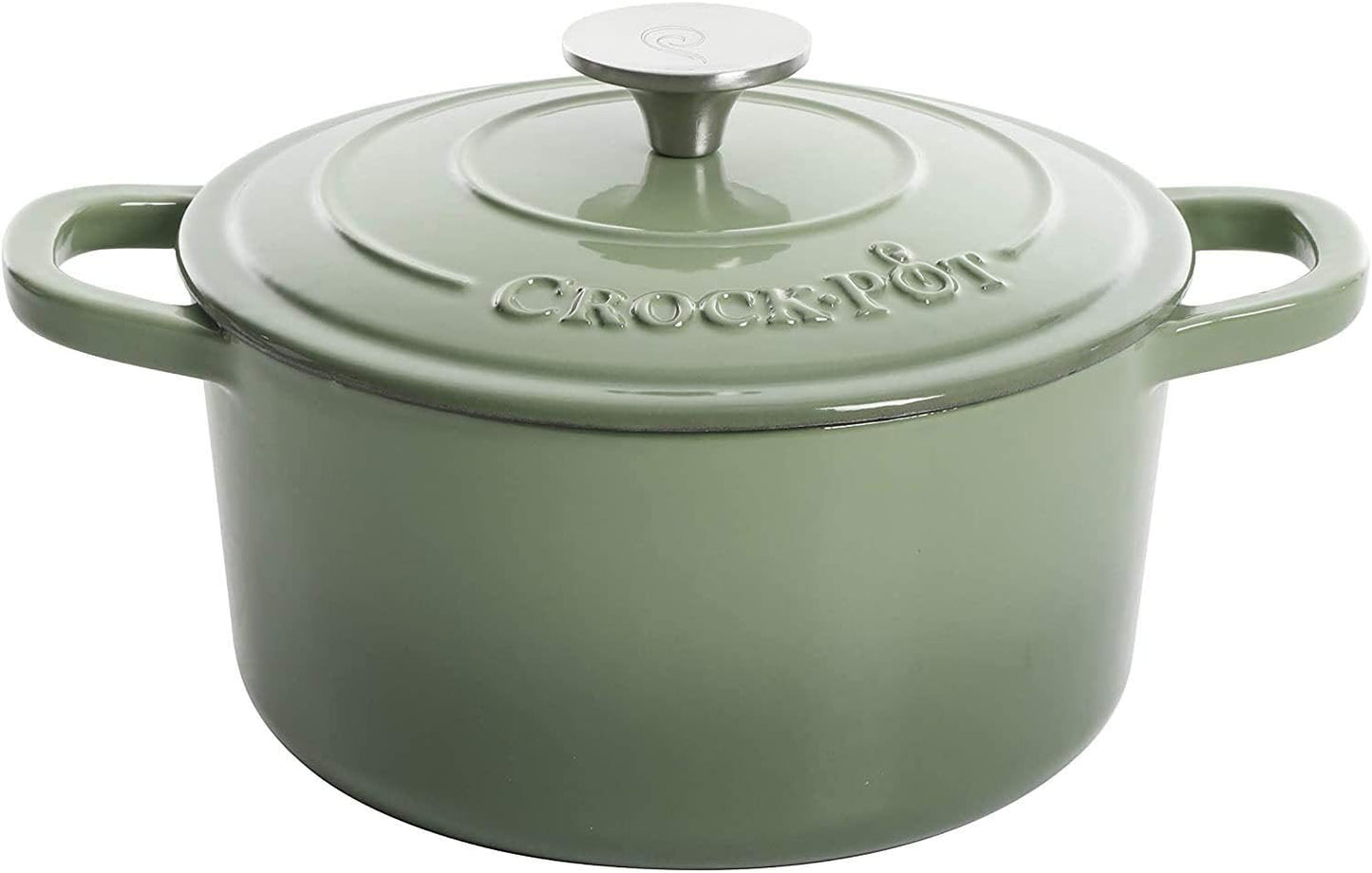 3 Quart Enameled Cast Iron Dutch Oven – Aqua - Curated Catalog Z4